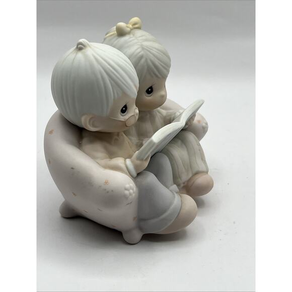 Precious Moments Figurine "Precious Memories" Of Our Wedding 1987 Vintage - Picture 6 of 8